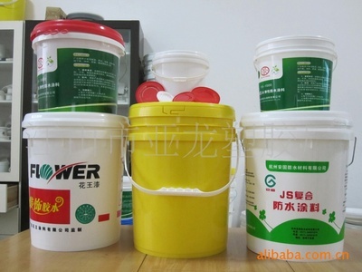 【廠家直銷全新hdpe5L廣口塑料桶 摔不爛腳踩不破 高抗沖擊】價格,廠家,圖片,塑料桶/罐,江山市亞龍塑膠廠-