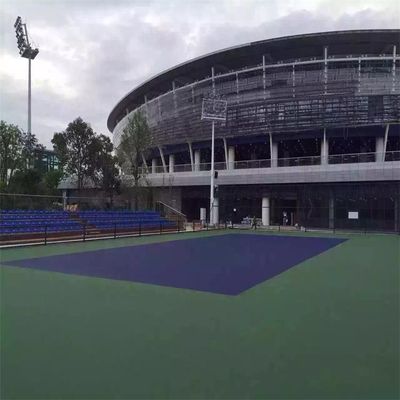 塑膠運動地坪涂料,硅PU籃球場地板材料,彈性丙烯酸球場 - 環耐 - 九正(中國建材第一網)